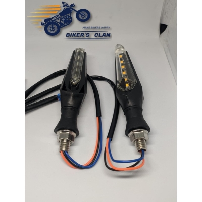 Picture of Led Turn Signal Lights Indicator Clignotant Blinker- 2PCS Multicolor - Bikers Clan