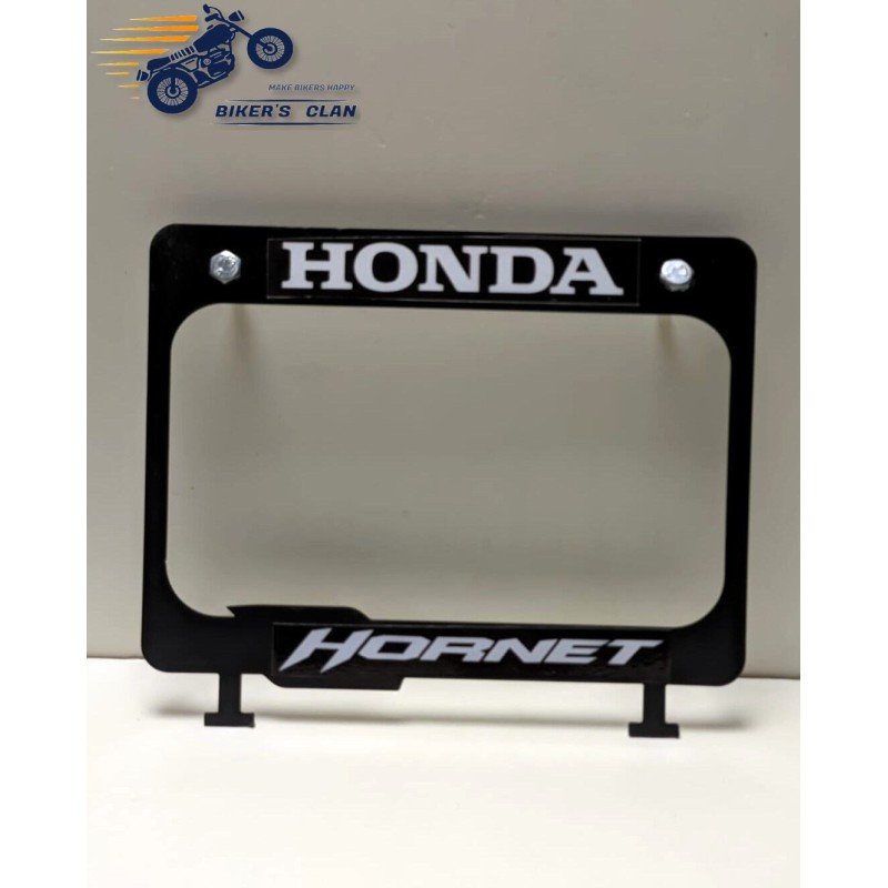 Picture of Number Plate Frame Licence Plate Frame Holder Licence Plate Top Cover Honda - Bikers Clan