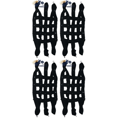 Picture of Motorcycle Back Seat Net Cover- Bike Net Helmet Holder 4 PCS