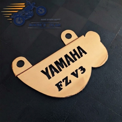 Picture of Yamaha FZ V3 Hydraulic Guard Hydraulic Cap Hydraulic Cover Stainless Steel - Bikers Clan