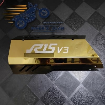 Picture of Yamaha R15 Silencer Cover Heatguard - Bikers Clan