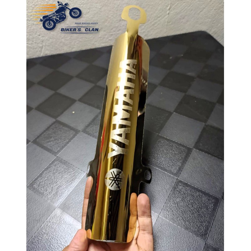Picture of Motorcycle Shock Up Cover Metal- Yamaha - Bikers Clan