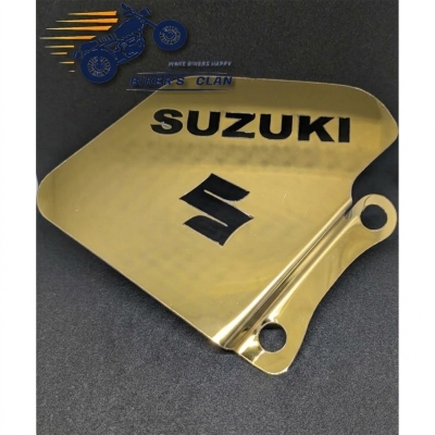 Picture of Suzoki Gixxer Hydraulic Guard Hydraulic Cap Hydraulic Cover Stainless Steel - Bikers Clan
