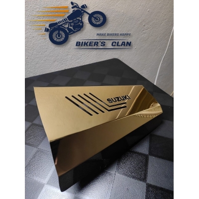 Picture of Suzoki Gixxer Silencer Cover Heatguard - Bikers Clan