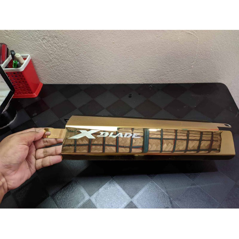 Picture of Honda XBlade Silencer Cover Heatguard - Bikers Clan