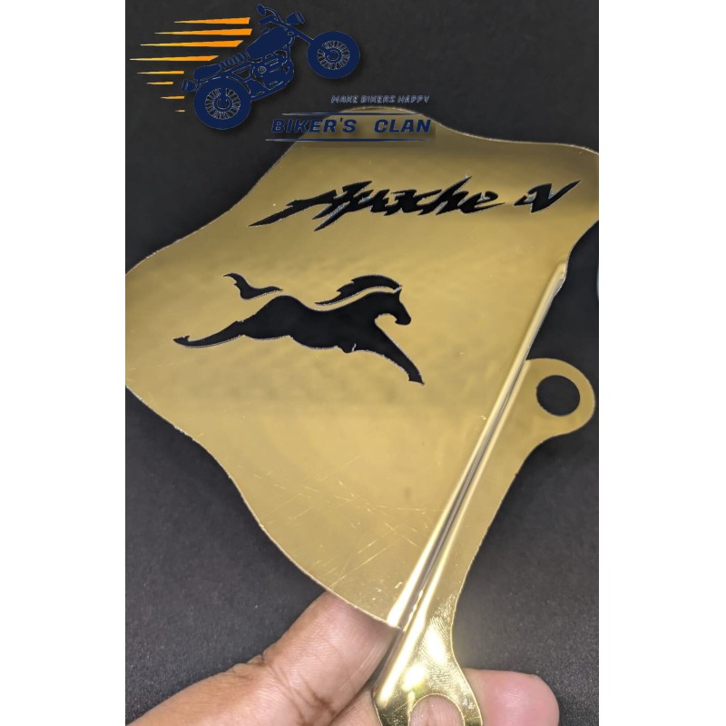 Picture of Apache RTR 4V Hydraulic Guard Hydraulic Cap Hydraulic Cover Stainless Steel - Bikers Clan