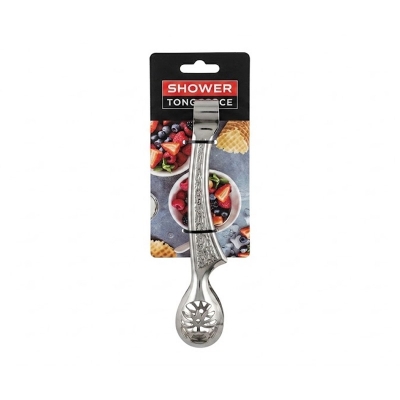 Picture of Stainless Steel Grill / BBQ Japanese Kitchen Tong for Cooking & Serving (1 Pcs) Silver 