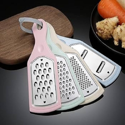 Picture of 4-in-1 Kitchen Tools Potato Carrot Gadgets Peeler Cheese Slicer Food Grater Vegetable Cutter Multicolor 