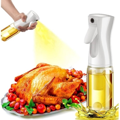 Picture of 200ml Olive Oil Spray Bottle Cooking Mister Sprayer Kitchen tool BBQ Air Fry Multicolor 