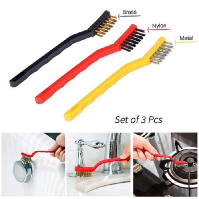 Picture of Wire Brush Set For Kitchen 3pcs  