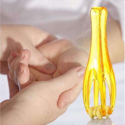 Picture of Hand Massager with Rollers Relax Finger Joints Promote Blood Circulation Relieve Fatigue in Fingers- 1 Pcs Multicolor 