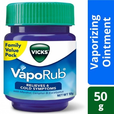 Picture of Vicks VapoRub Ointment for Cold relief 50g - India Body 