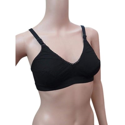 Picture of Best Quality Soft And Comfortable INDIAN GUDDI Bra 3pcs (Size-38) Pink  Beige