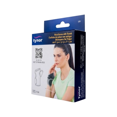 Picture of Tynor Wrist Brace with Thumb Origin by India. Multicolor 