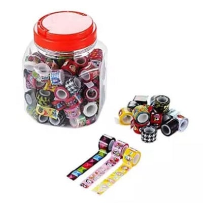 Picture of Mini Washi Tape - 10 pcs Multicolor 
