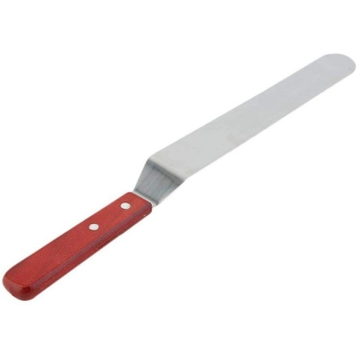 Picture of Stainless Steel Cake Planer-8" inch Cake Knife & Wooden Handle Multicolor 