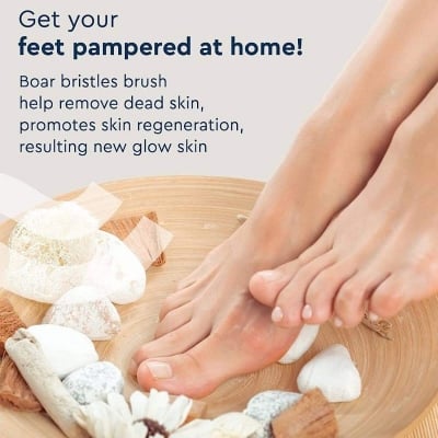 Picture of Pumice Stone for Feet - Eco-Friendly - Healthy Foot Care Scrubber Set. Multicolor 