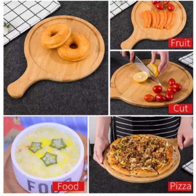 Picture of 12 Inch Wooden Pizza Platter  