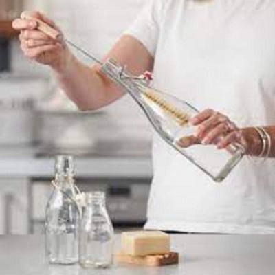 Picture of Baby Bottle Brushes Hangable Cleaning Brush Long Handle  