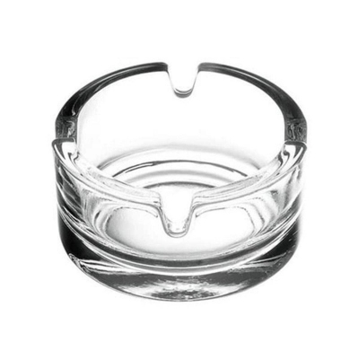 Picture of Heavy Glass Ashtray for Indoor and Outdoor Decorative (Round)  
