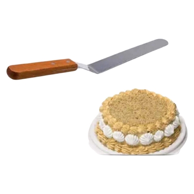 Picture of Stainless Steel Cake Planer-6" inch Cake Knife & Wooden Handle  