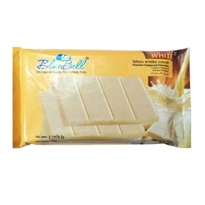 Picture of Bluebell Premium White Chocolate Bar- 500g  