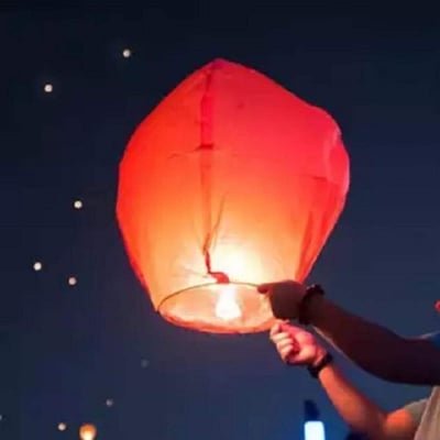 Picture of Sky Lanterns Fanush - Multicolor 3pcs
