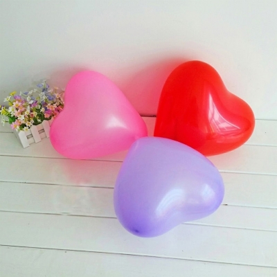 Picture of Love balloons multi colours 50 pieces Multicolor 