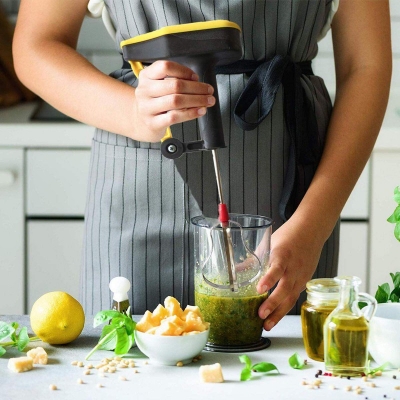 Picture of Power Free Hand Blender Stainless Steel for Egg & Cream Beater, Milk Shake, Lassi, Butter Milk Mixer Maker  