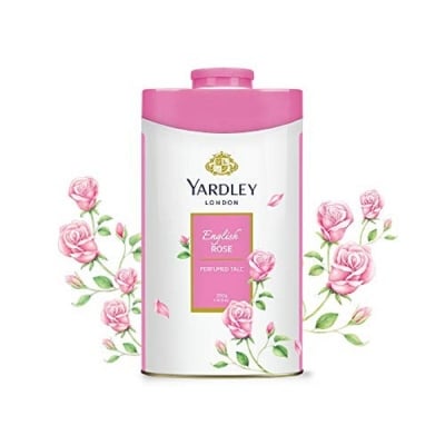 Picture of Yardley London ENGLISH ROSE Perfumed Deodorizing Talc Talcum Powder 250gm Rose 