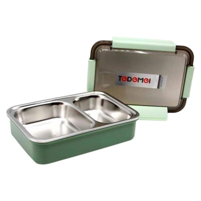 Picture of Tedemei Stainless Steel Insulated Lunch Box, BPA Free, Microwave and Dishwasher Safe for School Kids and Office, 750 ml Multicolor 