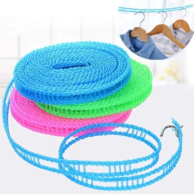 Picture of Anti Slip Clothesline / Cloth Hanging Rope (4 meter) Multicolor 
