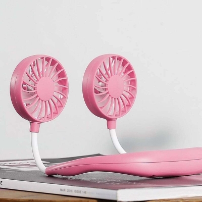 Picture of Neck band Cooling fan Pink 