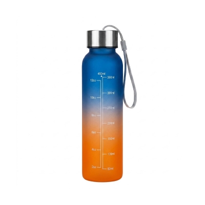 Picture of Rainbow Water Bottle Sports- Food Grade Plastic 500ml For Indoor Or Outdoor Use- China Origin​ Multicolor 