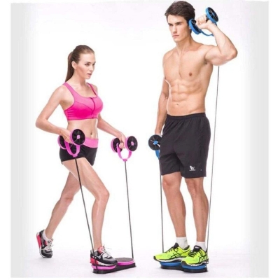 Picture of Multi functional health abdominal wheel fitness equipment Multicolor 