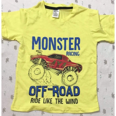 Picture of Kids T-shirt 3-4 Years Yellow 