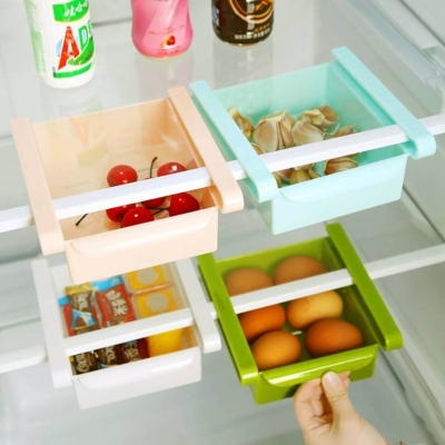 Picture of Multi-functional Fridge Box Sliding Fridge Drawer Multicolor (Set Of 1) Multicolor 