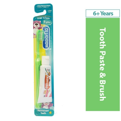 Picture of Toothbrush & Toothpaste Dental For Kids Age-6+ (1Pcs) Multicolor 