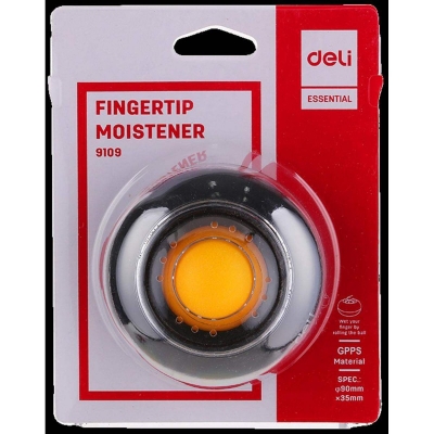 Picture of Deli Fingertip Roller Moistener Black 