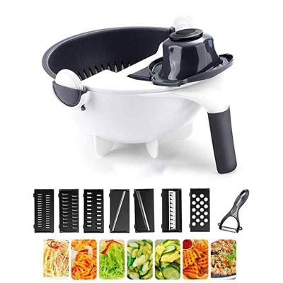 Picture of Vegetable Cutter Hand-Held Spiralizer 9 in 1  