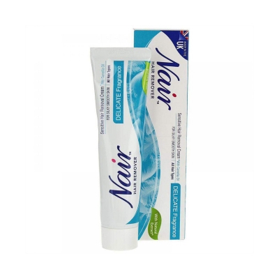 Picture of Nair Rose Hair Removal Cream (Sensitive-Delicate Fragrance) UK- 110gm Blue 
