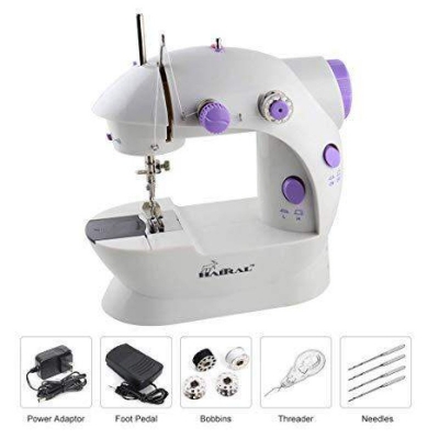 Picture of Mini Sewing Machine - Dual Speed Portable Mini Electric Swing Machine Multicolor 