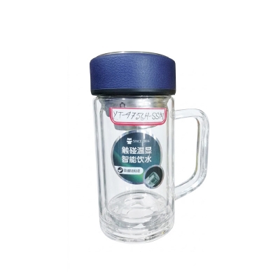 Picture of Thermos Cup Vacuum Cup Office Handle Portable Travel Thermos Coffee Tea Cup 500ml Multicolor 