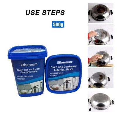 Picture of Oven and Cookware Cleaning Paste/ Cookware Cleaner/ Kitchen Cleaning Paste- 500gm  