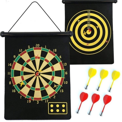 Picture of Magnetic Dartboard- HIGH QUALITY Black 