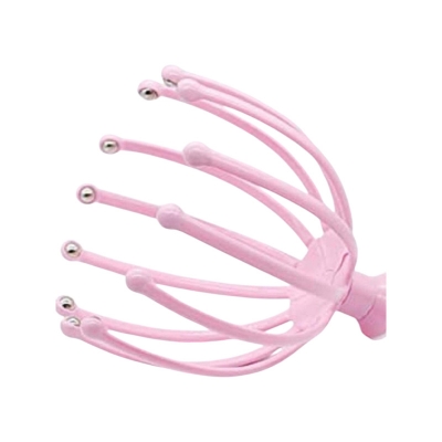 Picture of Head Scalp Massagers for Headache Relief Scalp Stress Relax 5 Roller Balls Prongs Head Massage Scratcher Deep Relaxation Hair Stimulation Head Massager- 1pcs Multicolor 