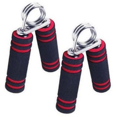 Picture of 2 Ps Hand Grip Strengthener, Hand Soft Foam Manual Exerciser, Rapid Increase of Wrist, Forearm and Finger Strength Exercise Equipment, Multicolor 