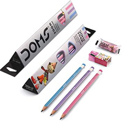 Picture of Doms Zoom Ultimate Dark Triangle Pencils Multicolor 