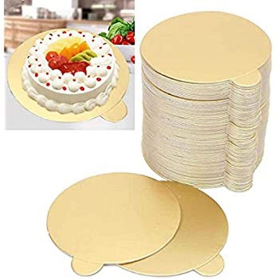 Picture of 7.5" Round Cake Board (5 piece) Gold 