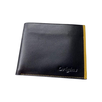 Picture of Men's Cow Leather Card Holder Casual Wallet For Men Black 